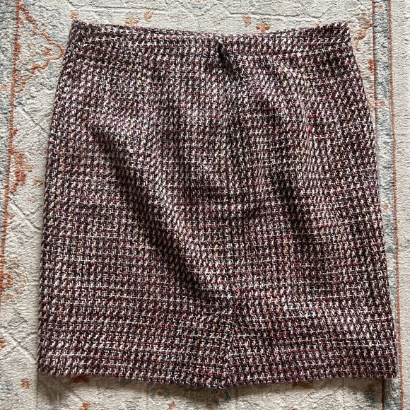 LOFT Petite Tweed Mini Skirt – 10P - Picture 2 of 4